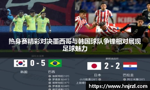 热身赛精彩对决墨西哥与韩国球队争锋相对展现足球魅力